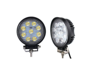 FARO LED REDONDO BLANCO 9 LEDS 12/24V