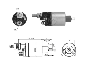 AUTOMATICO INDIEL FORD -VW CAMION 12V