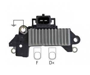 REGULADOR DE VOLTAJE GOL SAVEIRO 12V