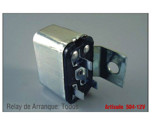 RELAY DE ARRANQUE FIAT TODOS