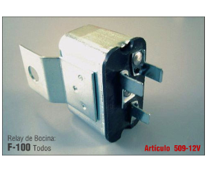 RELAY DE BOCINA FORD 12V