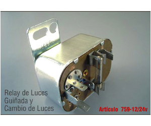 RELAY DE LUCES DODGE TODOS 12V.