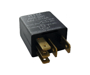 MICRO RELAY 24V 5T 7/15 AMP.