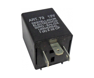 DESTELLADOR ELECTRONICO 3 TERMINALES C/SOPORTE 12V.